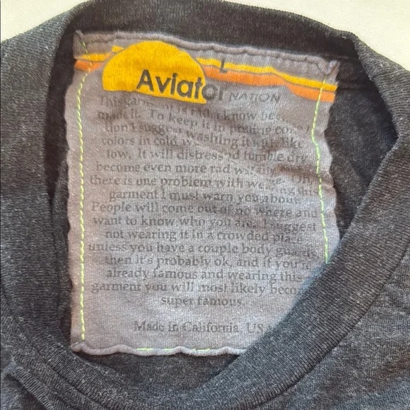 Gray T-Shirt with Yellow Smiley Face - Picture 2 of 5